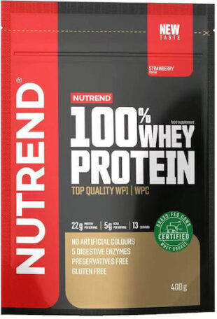100% Whey Protein GFC 400g (Strawberry) Nutrend