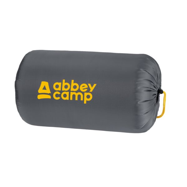 Sleeping Bag Ενηλίκων (Envelop Summer) (Γκρι/Κίτρινο) ABBEY®Camp (SCHR 21NL-GRG) - Image 2