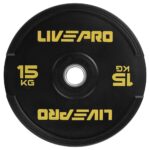 Δίσκος Bumper Ø50 (15kg) LivePro (Β-8331-15)