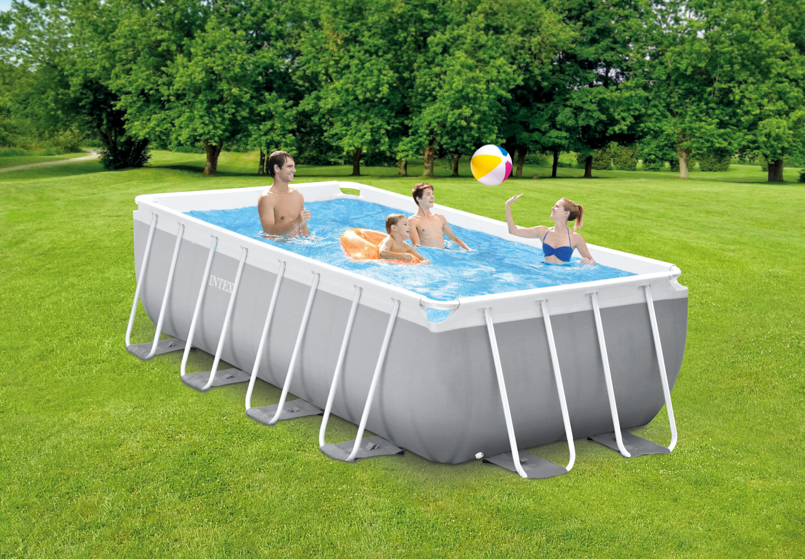 26790 Πισίνα Prism Set (400x200x122cm) INTEX® (26790) - Image 1