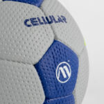 Μπάλα HandBall (No.2) Cellular (Μπλε/Πράσινο/Γκρι) Amila (41318) - Image 3