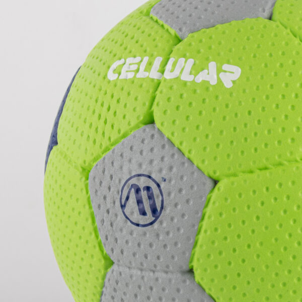 Μπάλα HandBall Cellular (No.0) Μπλε/Πράσινο/Γκρι Amila (41319) - Image 4