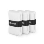 Ταινία Λαβής Ρακετών (Overgrip Άσπρο) 3τμχ Amila (45792)