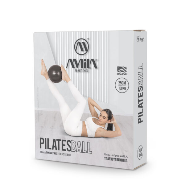 Μπάλα Γυμναστικής Pilates Ball 25cm (Μπλε) Amila (48434) - Image 3