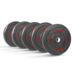 Δίσκος Crossfit Ολυμπιακού Τύπου Φ.50 (Black R Bumber Slim) 10kg Amila (84832) - Image 3
