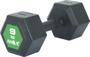 Aλτήρας Εξάγωνος 9kg (Original Rubber H) Amila (90590)