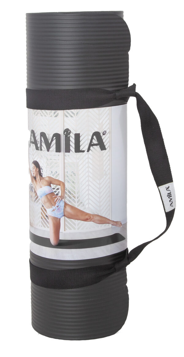 Στρώμα Γυμναστικής NBR (Μαύρο) 90kg/m³ (1,5cm) Amila (95910) - Image 2