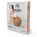 Κάλυμμα για Μπάλα Γυμναστικής 65cm (Gymball Cover) Sueded Καφέ Amila (96791) - Image 4