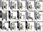 Πολυόργανο Γυμναστικής Functional Trainer Pro (HCLT-2005-BK) Pegasus®(327831221) - Image 3