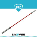 Ολυμπιακή μπάρα Cerakote 201cm 15kg (Β-8319-RD) LivePro (322831930) - Image 8