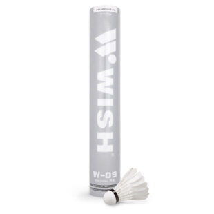 Μπαλάκια Badminton Shuttlecock 12 τεμάχια (Feather W-09) Wish (42078)