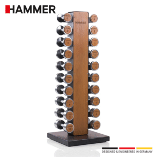Κάθετη Βάση & Αλτήρες (1-10kg) Hammer (398173441)