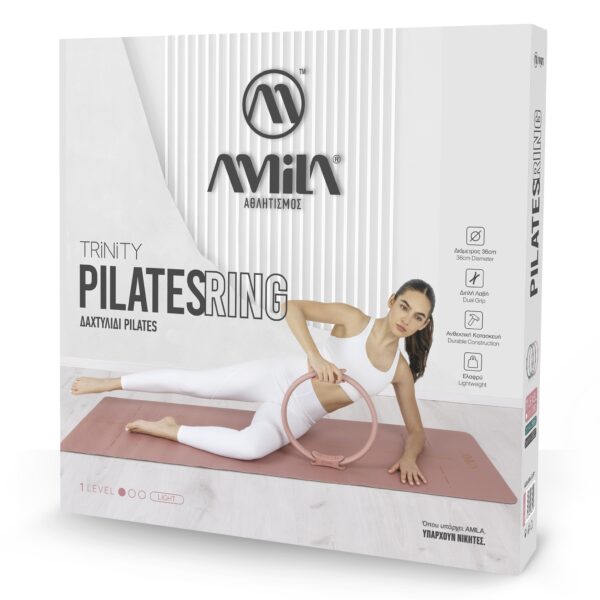 Δαχτυλίδι Pilates Ring (Trinity) Rose Pink (Light) Amila (88155) - Image 5