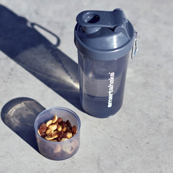 Shaker Slim 500ml (Stormy Gray) Smartshake (03-345-018-06) - Image 2