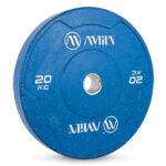 Δίσκος Crossfit Ολυμπιακού Τύπου Φ.50 (Color Bumper Plate Slim) 20kg Amila (84849) - Image 2