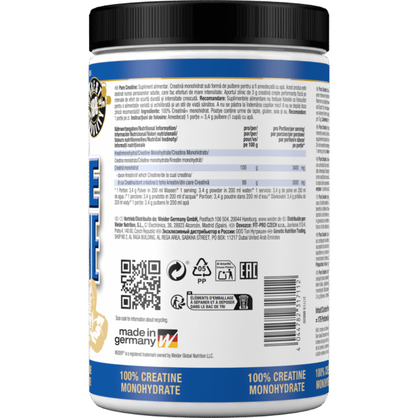 Pure Creatine (600g) Weider - Image 2