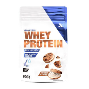 Whey Protein 900g (Cookies & Cream) Quamtrax