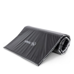 Στρώμα Ασκήσεων 180x60x2,5cm (PE/Μαύρο) Amila (44209)