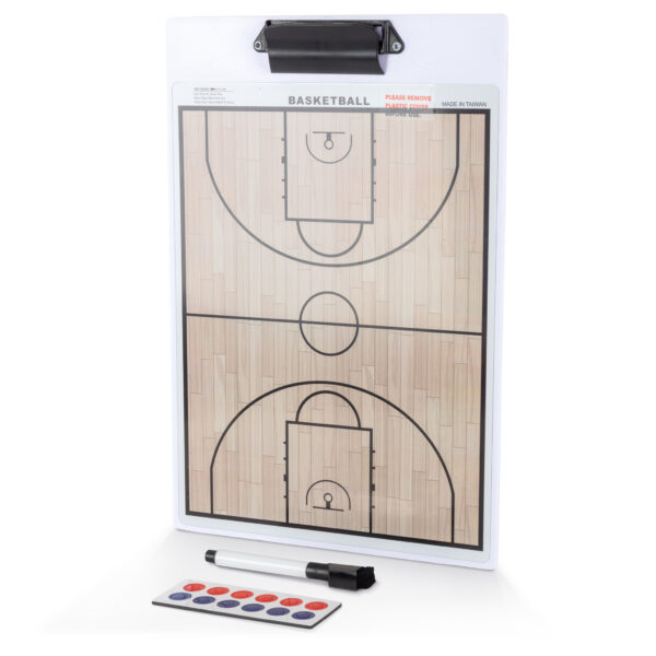 Ταμπλό Προπονητή Basket Διπλής Όψης Μαγνητικό (25x37cm) Amila (41949) - Image 2
