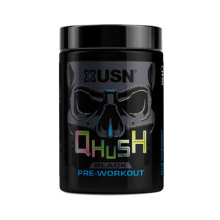 Qhush Black Pre-Workout 220g (Blue Raspberry) USN