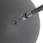 Μπάλα Power Pilates (24cm/Dark Grey) Amila (48073) - Image 3