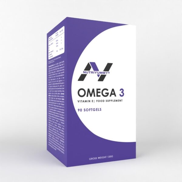 Omega 3 (90 Softgels) Nutriyummy - Image 2