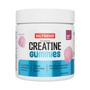 Creatine Gummies (Fruity) 60 Gummies Nutrend