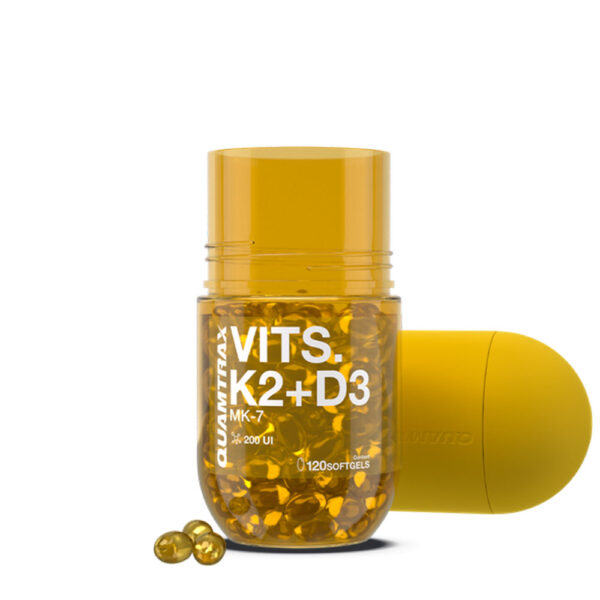 Vitamins K2 + D3 (120 Softgels) Quamtrax - Image 2