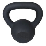 Kettlebell Μαντεμένιο Black Matt (10kg) Optimum Sport (CX-DB602-10)