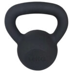 Kettlebell Μαντεμένιο Black Matt (14kg) Optimum Sport (CX-DB602-14)