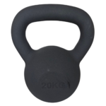 Kettlebell Μαντεμένιο Black Matt (20kg) Optimum Sport (CX-DB602-20)