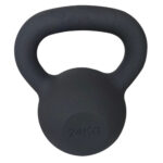 Kettlebell Μαντεμένιο Black Matt (24kg) Optimum Sport (CX-DB602-24)