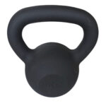 Kettlebell Μαντεμένιο Black Matt (8kg) Optimum Sport (CX-DB602-8)