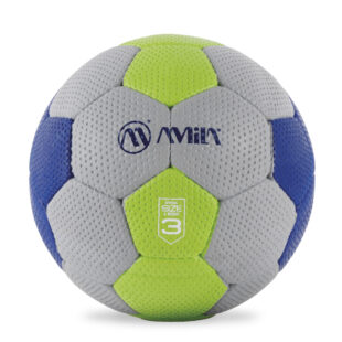Μπάλα HandBall (No.3) Cellular (Μπλε/Πράσινο/Γκρι) Amila (41320)