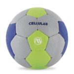 Μπάλα HandBall (No.3) Cellular (Μπλε/Πράσινο/Γκρι) Amila (41320) - Image 2