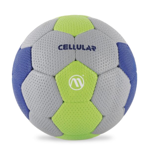 Μπάλα HandBall (No.3) Cellular (Μπλε/Πράσινο/Γκρι) Amila (41320) - Image 2
