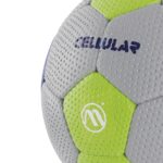 Μπάλα HandBall (No.3) Cellular (Μπλε/Πράσινο/Γκρι) Amila (41320) - Image 4
