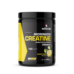 Micronised Creatine 500g (Lemon Lime) Warriorlab